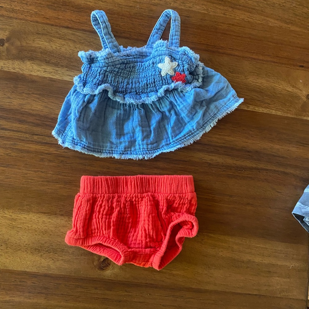 Cat & Jack 4th of July Outfit Set